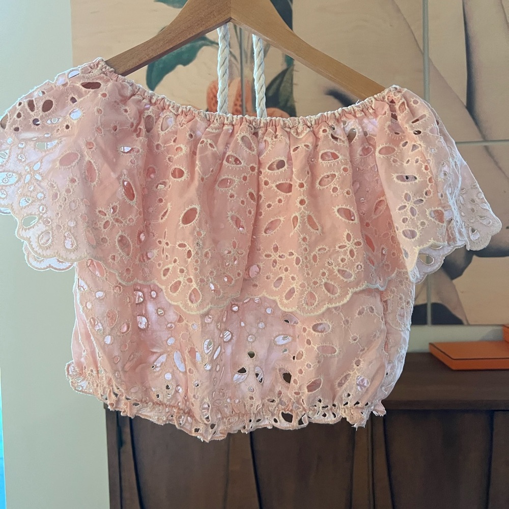 Two Piece Crop + Hi Low Skirt Set - Picture 3 of 9